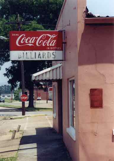 billiard hall, fayette, alabama