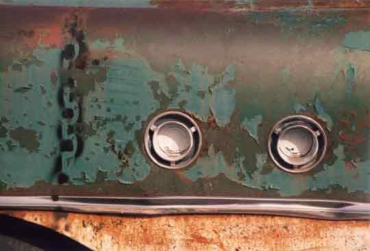 chained buick, falkville, alabama