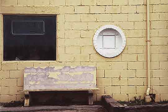 junk yard bench, bessemer, alabama