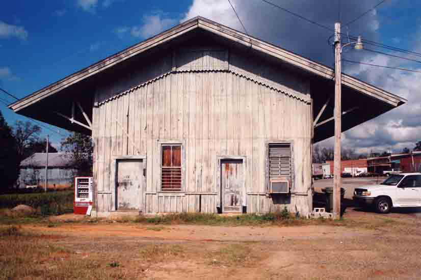 railroad station, luverne, alabama