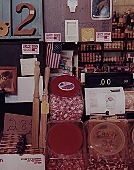 two penny candy, webb's grocery, cuba, alabama